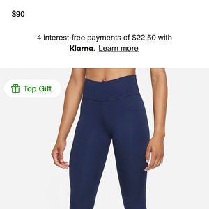 Nike one legend luxe leggings